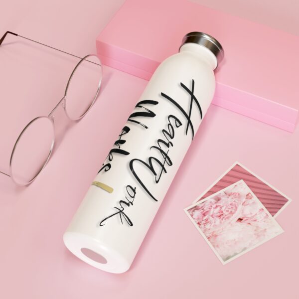 The HeartWork Works - Slim Water Bottle - Image 7