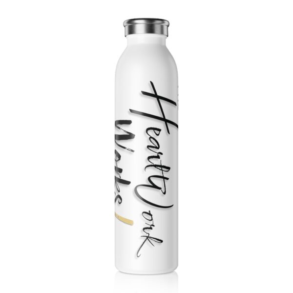 The HeartWork Works - Slim Water Bottle - Image 2