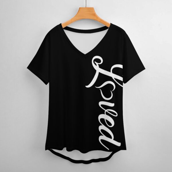 Loved B/W Custom Short Sleeve T-Shirts NZ109  Printed Tees - Image 2